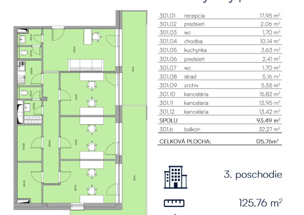 3NP - Nebytový priestor 301